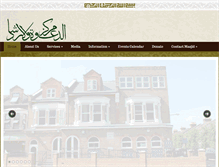 Tablet Screenshot of plashetgrovemasjid.org